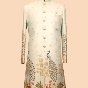 White Sherwani