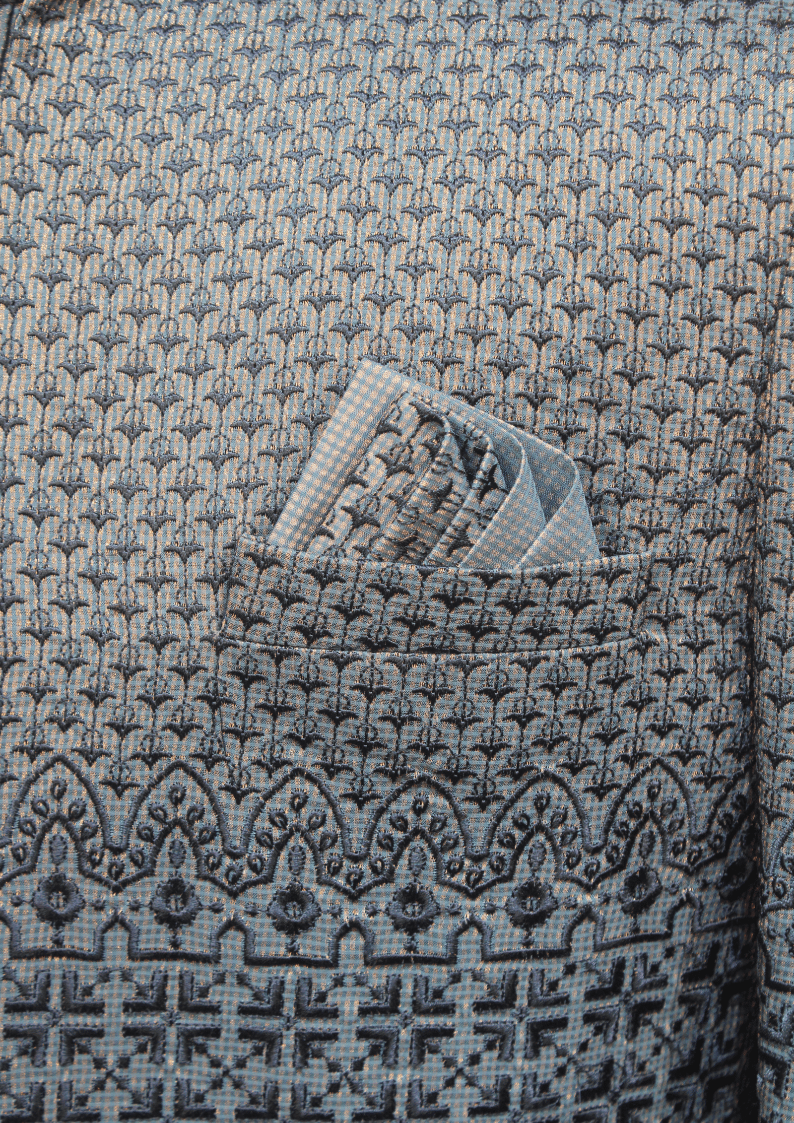 Indo-Western Sherwani (2-Layered Design) - Image 4