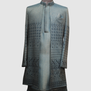 Indo-Western Sherwani (2-Layered Design)