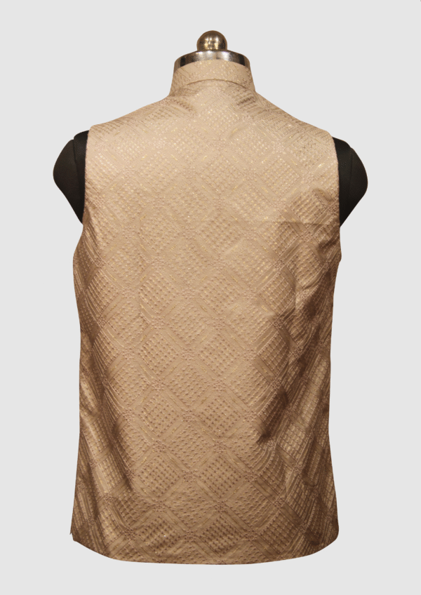 Sleeveless Nehru Jacket / Modi Jacket - Image 2