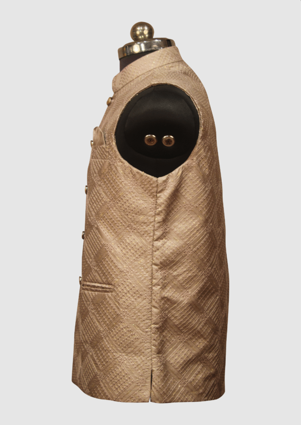 Sleeveless Nehru Jacket / Modi Jacket - Image 3