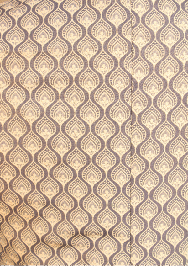 Designer Jodhpuri Suit - Ivory Gold Paisley Brocade - Image 3