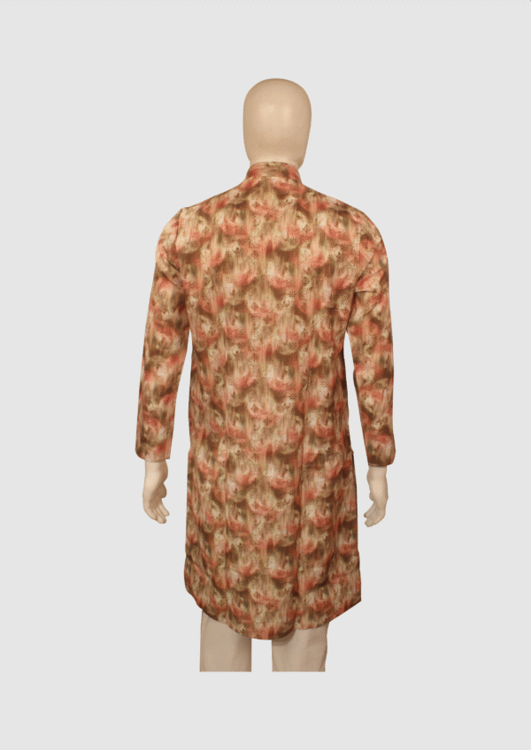 Floral Abstract Printed Kurta for Men - Image 2