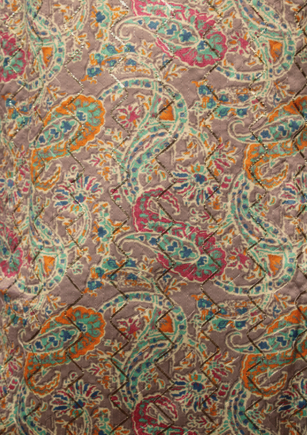Multicolor Paisley Printed Silk Kurta for Men – Festive Edition - Image 4