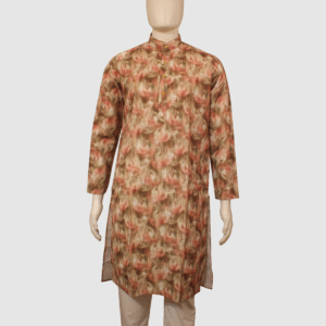 Floral Abstract Printed Kurta for Men