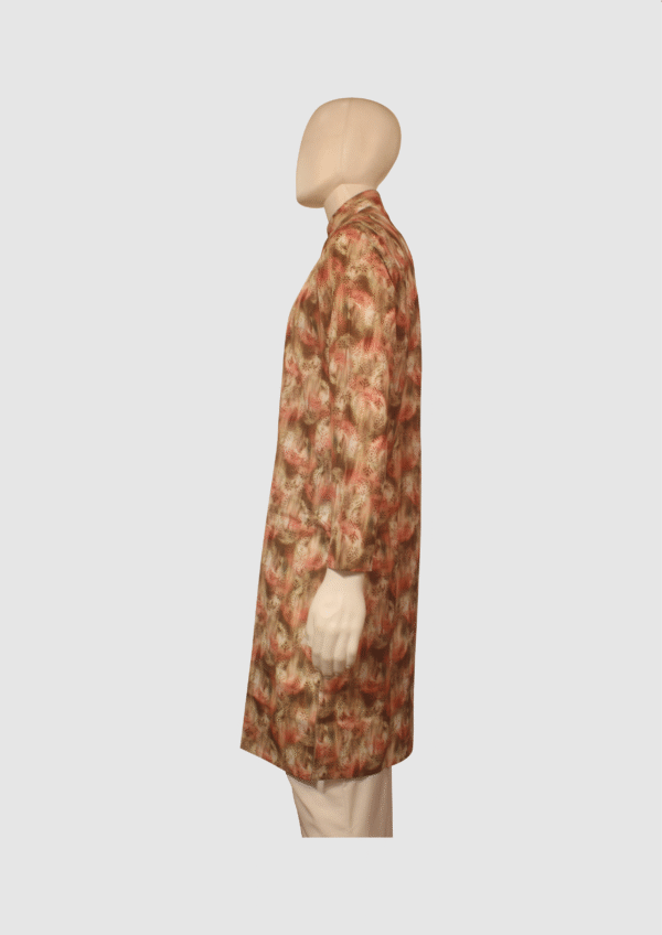 Floral Abstract Printed Kurta for Men - Image 3